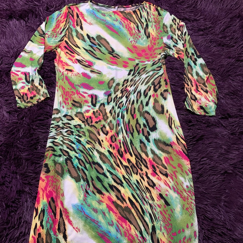 Multicolored party dress